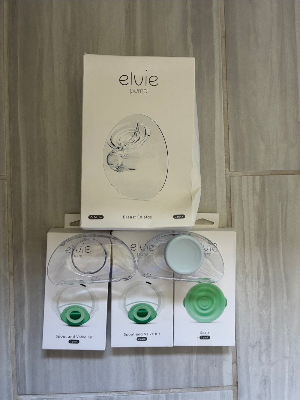 Elvie Pump Breast Shields & Spare Parts